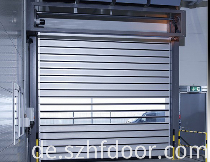 PVC fast rolling shutter door